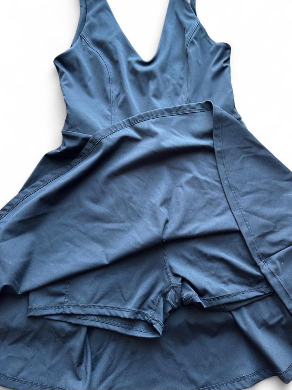 SHEIN One-Shoulder Black Tennis Dress - Picture 2 of 5